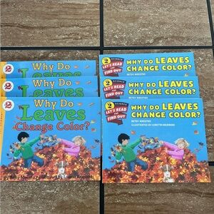 Why Do Leaves Change Color? Kids Book Set